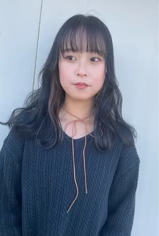 ロング カラー lani hair salon所属・SHOTO ハイトー ン/デザインカラーのヘアスタイル