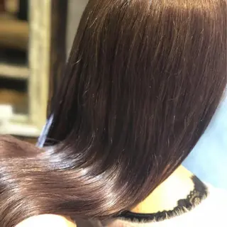 ロング カラー 韓国ヘア/レイヤー/ 暖色カラー/ Aiのヘアスタイル