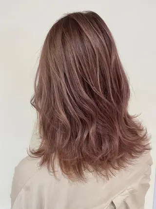 ミディアム Maison 寺尾拓朗のヘアスタイル