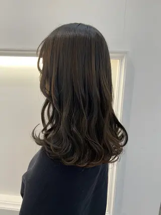 ミディアム カラー ParveMix￤ 大賀さつき🍨🤍のヘアスタイル