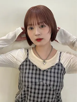 ショート カラー 🎀asumi/艶カ ラー/ミディアムのヘアスタイル