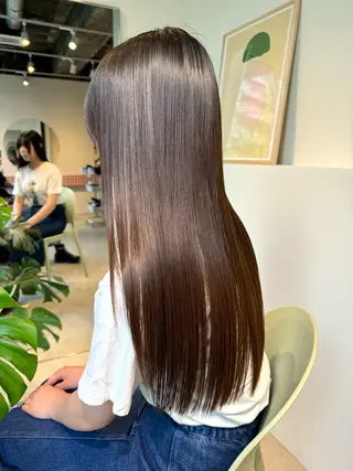 ロング 髪質改善スペシャリス ト長尾勇弥/梅田中津のヘアスタイル