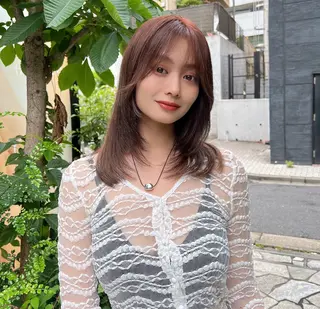 ミディアム カラー 💎透明感カラー特化 💎TAISEIのヘアスタイル