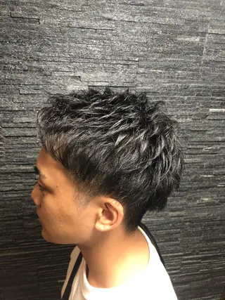 ショート メンズ ✨メンズカット 無料‼️✨土尾快斗のヘアスタイル