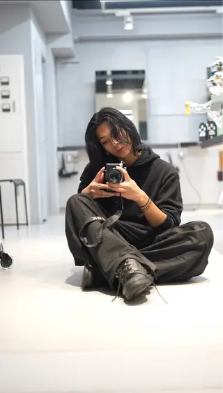 ミディアム パーマ メンズ 渋谷/メンズパーマ/ ミディアム/冨島佑太のヘアスタイル