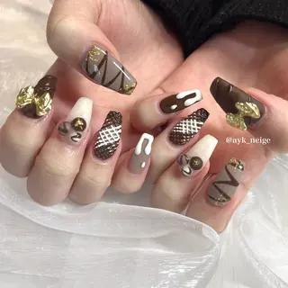 ネイル n'eige nail所属・大谷 綾香のネイルデザイン