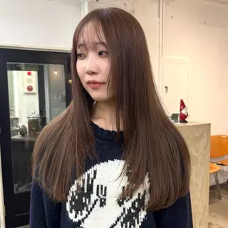 ロング カラー Terve. 梅沢 彩菜美のヘアスタイル