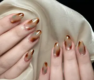 ネイル By moonネイル 🌷ワンホン/韓国風のネイルデザイン