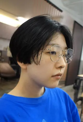 ショート lmano所属・🍃○岡 |  Maruokaのヘアスタイル