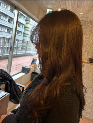 ロング DIFINO所属・林 星那のヘアスタイル