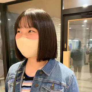 ショート 艶カラー/暖色カラー /透明感/ryutoのヘアスタイル