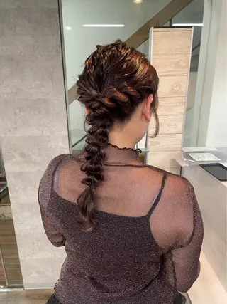 ヘアアレンジ yukiho / 梅田美容室/レイヤーのヘアスタイル