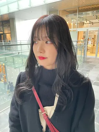 ロング カラー 栄　mighty by H所属・不破一輝/栄/矢場町 ボブ/レイヤー/艶髪のヘアスタイル