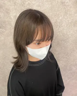 ロング カラー UNDER vr 【アンダーバー】のヘアスタイル