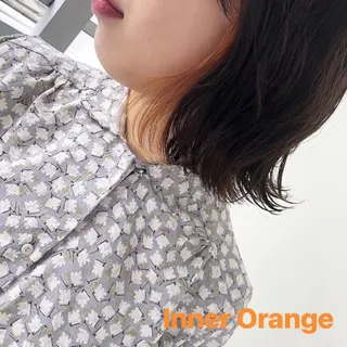 ショート カラー 韓国🇰🇷レイヤー 映える顔周り🩷のヘアスタイル