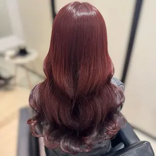 ロング カラー ブリーチなしカラー kana🐱のヘアスタイル