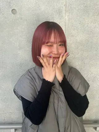 ショート JOY187inYU1L所属・韓国レイヤー kira🌛のヘアスタイル