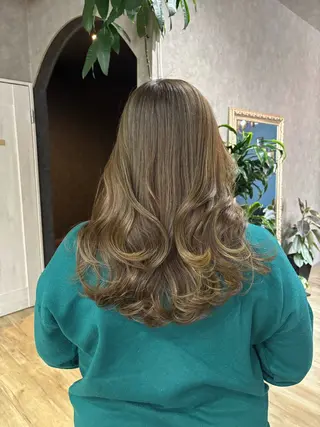 カラー NODEHAIR STUDIO所属・NODE HAIRのヘアスタイル