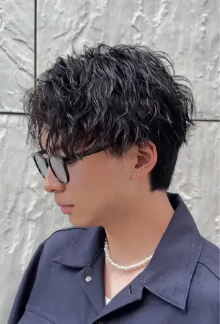 ショート パーマ メンズ お悩み解消✨/ メンズパーマ✨/直樹のヘアスタイル