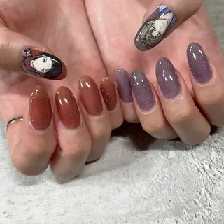 ネイル 東 千夏のネイルデザイン