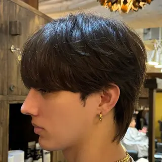 カラー メンズ 韓国ヘア🫧艶カラー 🫧髪質改善/オオヤのヘアスタイル