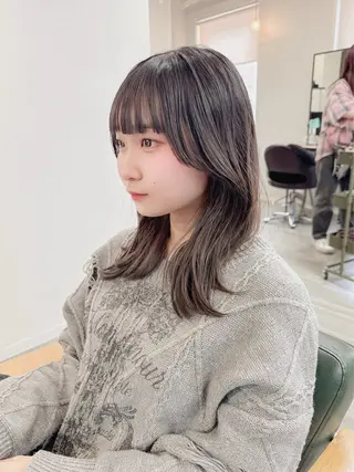 ミディアム ショート/ボブ ハイトーン❤️原航平のヘアスタイル