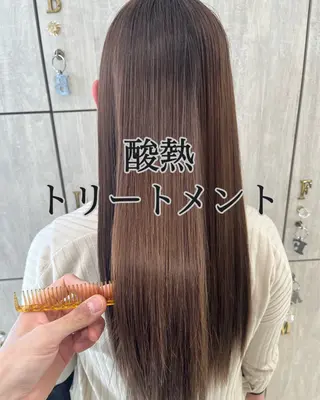 セミロング Queen's  gate昭和所属・藤原 亮太のヘアスタイル
