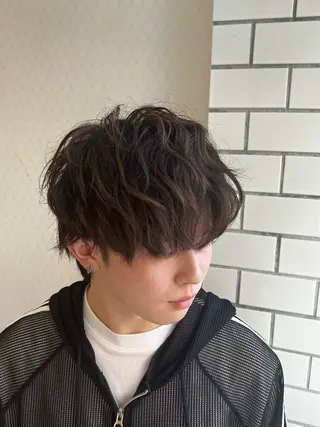パーマ メンズ メンズパーマ 特化/京橋/栗野のヘアスタイル