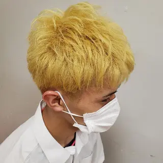 カラー メンズ 💜𝑳𝑼𝑵𝑨 🌻母良田愛美🌻のヘアスタイル