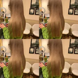 ロング カラー 店長✨️韓国ヘア✖️ 髪質改善カラー／純大のヘアスタイル