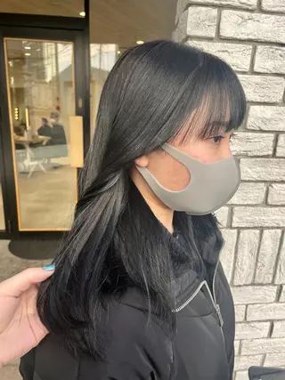 ミディアム カラー カラー/レイヤー/ 髪質改善/PAAQのヘアスタイル