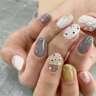 ネイル 東 千夏のネイルデザイン