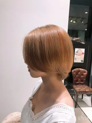 ショート カラー nex the salon CURE所属・大野 仁のヘアスタイル