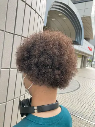 ショート パーマ SHAFT Ieiriのヘアスタイル