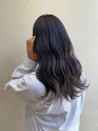 ロング カラー newi まーぼーのヘアスタイル