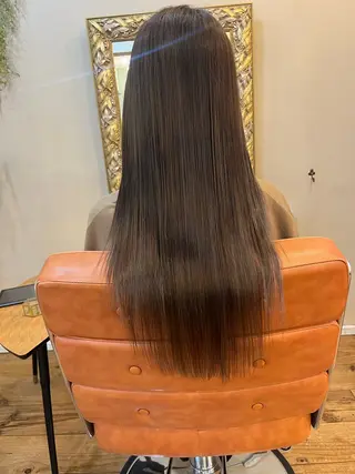 ロング ⚪️髪質改善 縮毛 店長 コウ⚪️のヘアスタイル