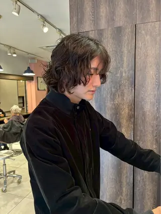 パーマ メンズ カットモデル募集 hiyo🐣🫧のヘアスタイル