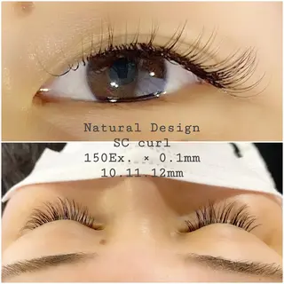 マツエク・マツパ mimośa. EyeDesignのマツエク・マツパデザイン