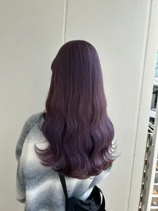 ロング カラー ヘアアレンジ 《暖色/韓国hair 》🇰🇷桑原ユキネのヘアスタイル