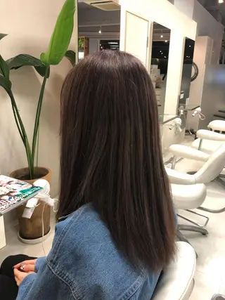 ロング 阿部 美咲のヘアスタイル