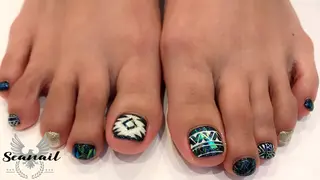 ネイル 小尾 栞のネイルデザイン