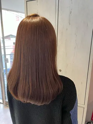 ロング カラー 韓国風/オシャレ /縮毛矯正/滝口琴未のヘアスタイル