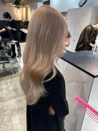 ロング カラー 池袋/透明感カラー 🎀Yuri🎀のヘアスタイル