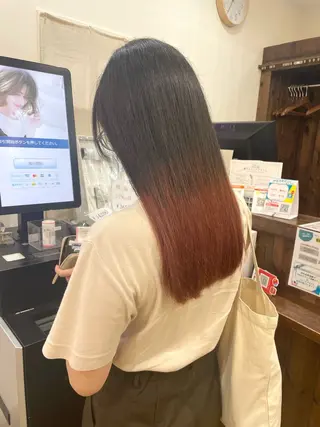 ロング カラー 美容学生必見❣️お得 クーポン有り💓池辺のヘアスタイル