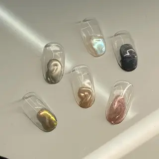 ネイル HIKARI 4uまつ毛ネイルのネイルデザイン