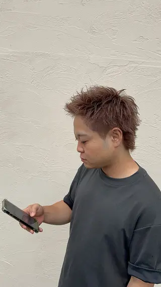 カラー メンズ 一宮/稲沢/あま市 /小林好裕のヘアスタイル