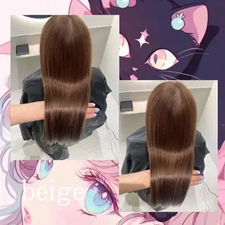 ロング カラー ヘアアレンジ eN°byyoureshair所属・🎀トップスタイリ スト湯川響🎀のヘアスタイル