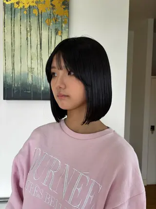 松岡 ひなののヘアスタイル