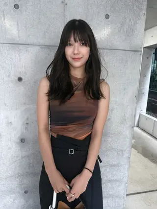 ロング カラー 誰よりも丁寧なカット 🍀小林輝のヘアスタイル