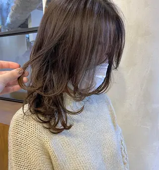 ロング カラー パーマ 🥣 hashi 🛋️のヘアスタイル